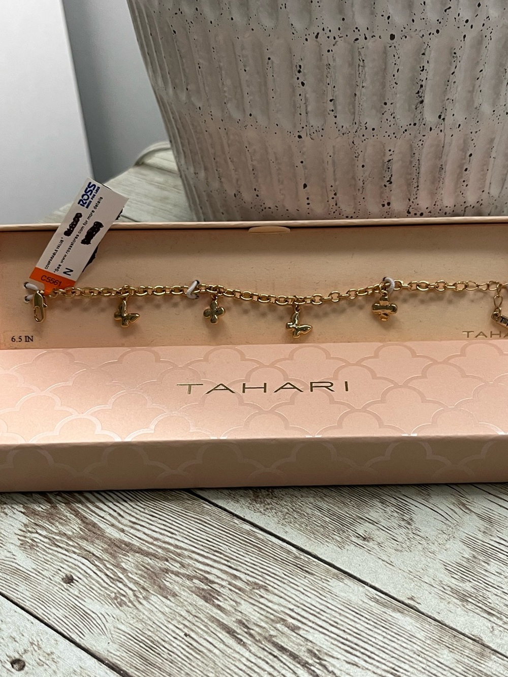 Tahari charm bracelet